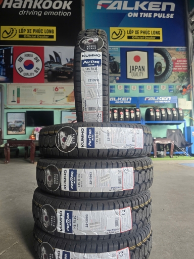 Lốp xe tải Kumho Portran KC53 145R13C Hàn Quốc