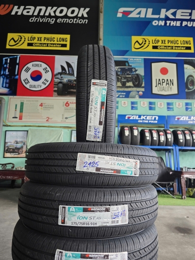 Lốp xe điện 175/75R16 Hankook iON ST AS Hàn Quốc 