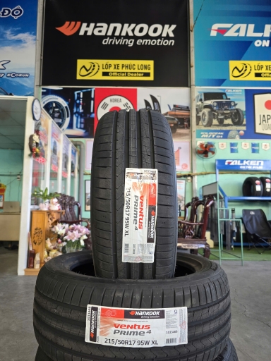 Lốp ô tô Hankook Ventus Prime4 215/50R17 từ Hàn Quốc