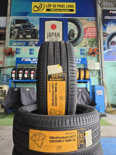 Lốp ô tô Continental UltraContact UC7 225/50R17 98W từ Đức
