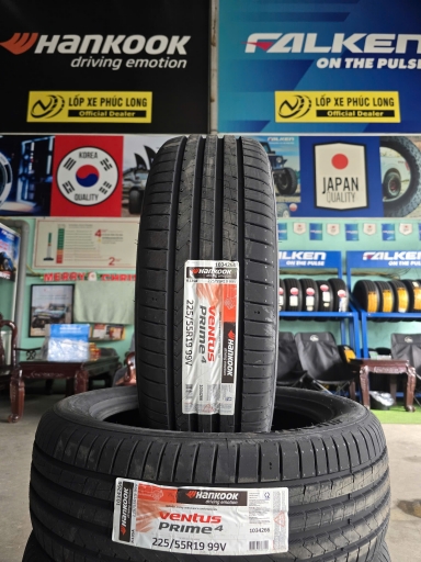 Lốp ô tô Hankook Ventus Prime4 225/55R19 99V từ Hàn Quốc