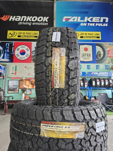 Lốp địa hình Deestone Power Cruze A/T 265/50R20 từ Thái Lan