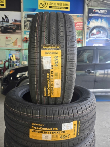 Lốp ô tô Continental CrossContact RX 265/50R20 111H Đức